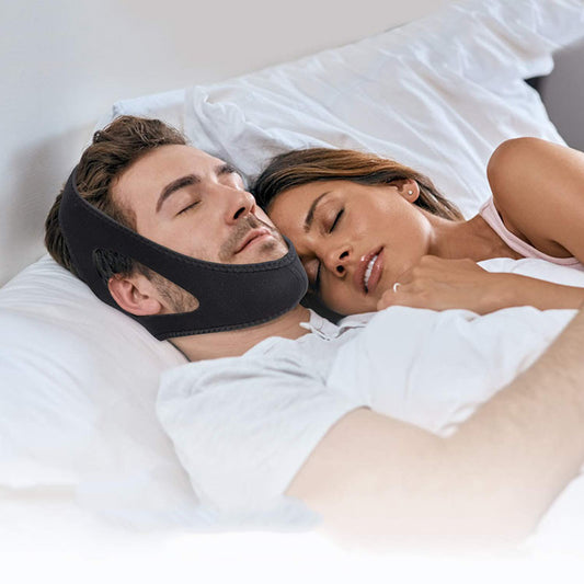 Firm hold anti snoring chin strap